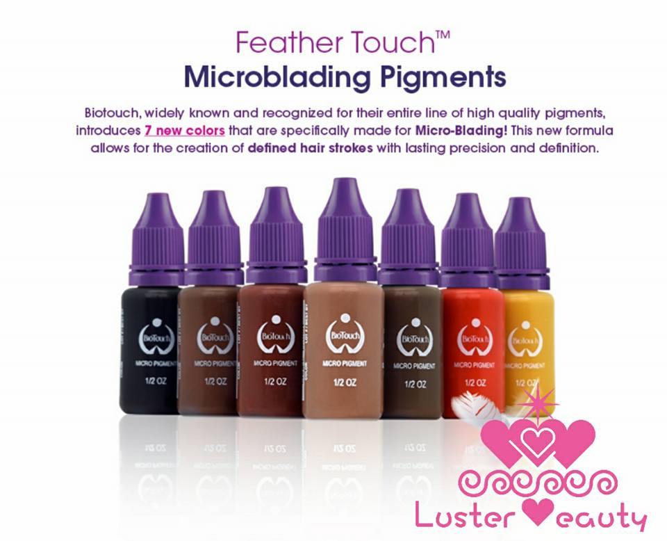 Banner Brand New USA Biotouch Hong Kong China Taiwan Macau Embo Microblading Pigment tattoo Ink